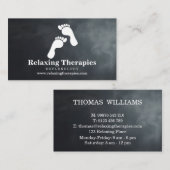 Reflexologie-Visitenkarte Visitenkarte (Vorne/Hinten)