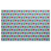 Reflexologin Peace Liebe Reflexology Foot Massage Stoff (Fat Quarter (45,7 x 55,9 cm))