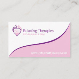 Reflexologist-Visitenkarte Visitenkarte