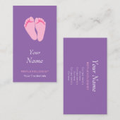 Reflexologist-Visitenkarten Visitenkarte (Vorne/Hinten)