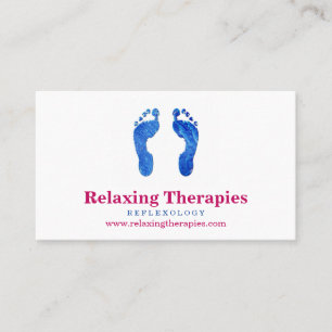 Reflexology Business Card Visitenkarte