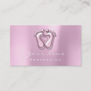 Reflexology-Massage-Therapeut-Rosen-Rosa-Flieder Visitenkarte