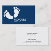 Reflexzonenmassage Podology u. Visitenkarte (Vorne/Hinten)