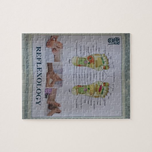 REFLEXZONENMASSAGE voller Verstand des Puzzle (Horizontal)