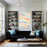 REFOCUS RETART NEUSTART Farbige Fun Bubble Letters Poster<br><div class="desc">Handgemachte Kunst für Sie! Fügen Sie Ihren eigenen Text hinzu, ändern Sie auch die Hintergrundfarbe. Wählen Sie die Druckgröße aus dem Dropdown-Menü oben, und klicken Sie auf die Schaltfläche "Design bearbeiten", um das Kunstwerk an jedes Papierformat anzupassen. Kaufen Sie ein einfaches Poster oder eine gerahmte und matte Version! Vielen Dank,...</div>