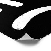 REFOCUS WIEDERAUFFÜLLEN: Fette Wunderblasen-Buchst Poster (Ecke)