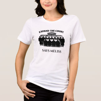 Reform des Justizwesens Erweiterung des Gerichts Tri-Blend Shirt