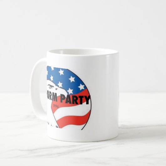Reform-Party-Adler 2 Kaffeetasse (Vorderseite Links)