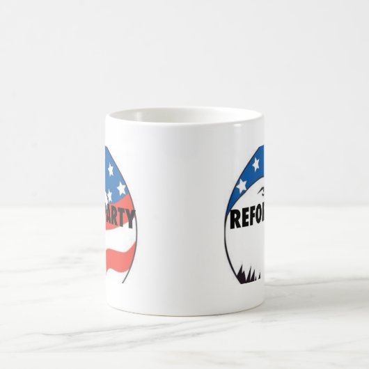 Reform-Party-Adler 2 Kaffeetasse (Mittel)