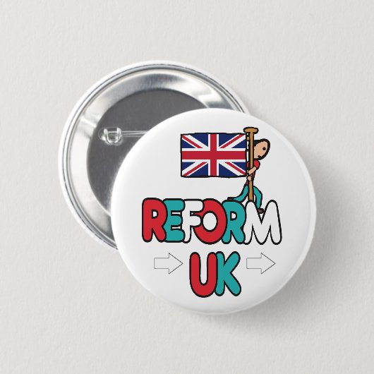 Reform UK Button (Vorne & Hinten)