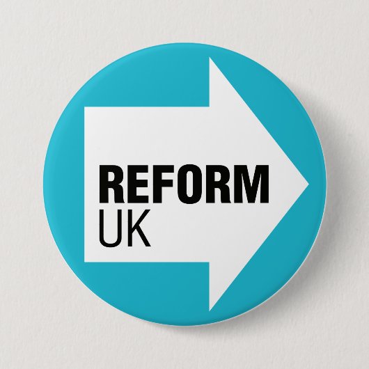 Reform UK Button (Vorderseite)