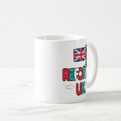Reform UK Kaffeetasse (VorderseiteRechts)