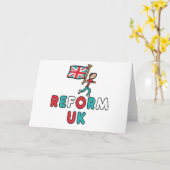 Reform UK Karte (Gelbe Blume)