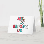 Reform UK Karte (Vorderseite)