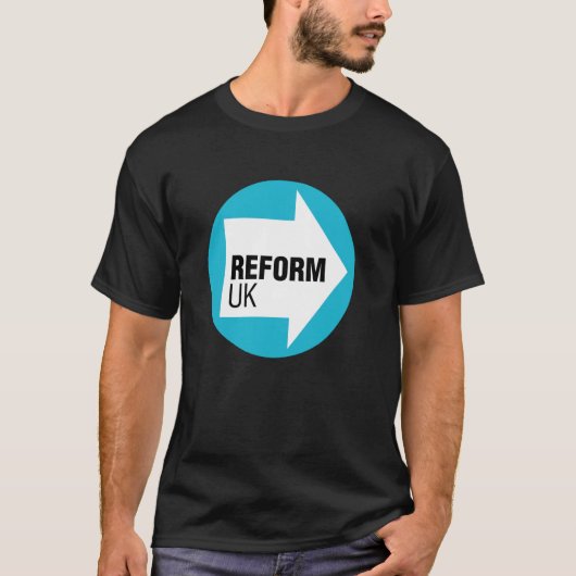 Reform UK T-Shirt (Vorderseite)