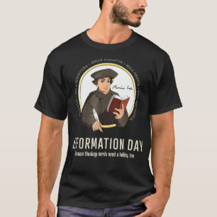 Reformation Tag Urlaub für theologische Nerds lust T-Shirt