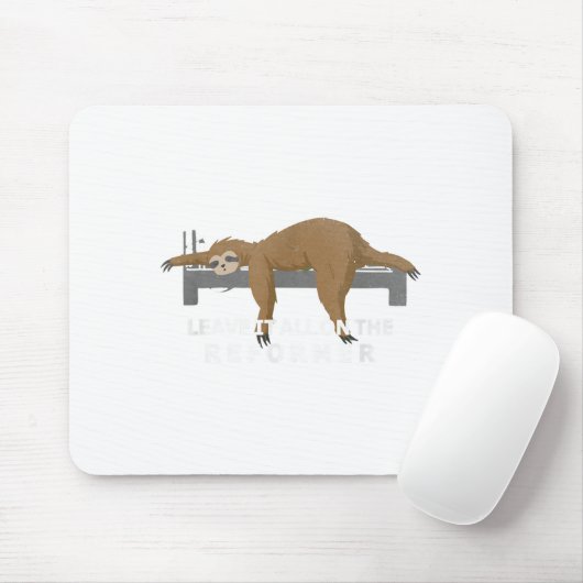 Reformer Lates Sloth Lates Mousepad (Mit Mouse)