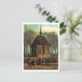 Reformierte Kirche in Nuenen, Van Gogh Postkarte (Stehend Vorderseite)