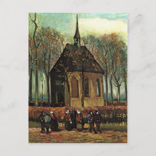 Reformierte Kirche in Nuenen, Van Gogh Postkarte