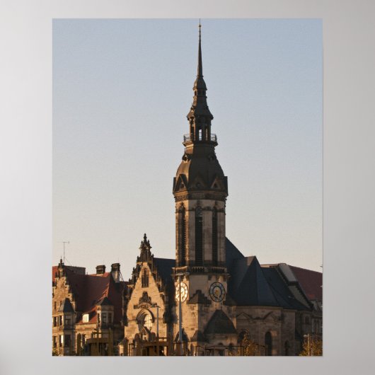 Reformierte Kirche Leipzig, Deutschland Poster (Vorne)