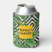 REFRACT HARDER Biere Cooler von CRONEA Dosenkühler (Kanne Vorderseite)