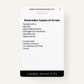 Refraktäre Vfib/Vtac und Hs&Ts Ausweis (Rückseite)