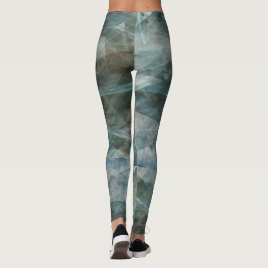 Refraktionsklage Digitale Kunst Leggings (Rückseite)