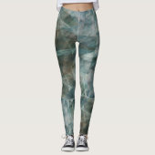 Refraktionsklage Digitale Kunst Leggings (Vorderseite)