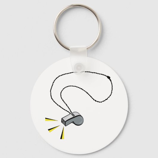 Refree pfeifen schlüsselanhänger (Vorderseite)