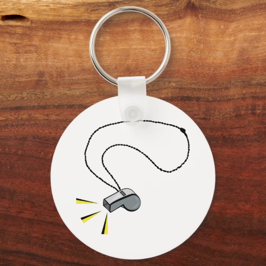 Refree pfeifen schlüsselanhänger (Vorderseite)