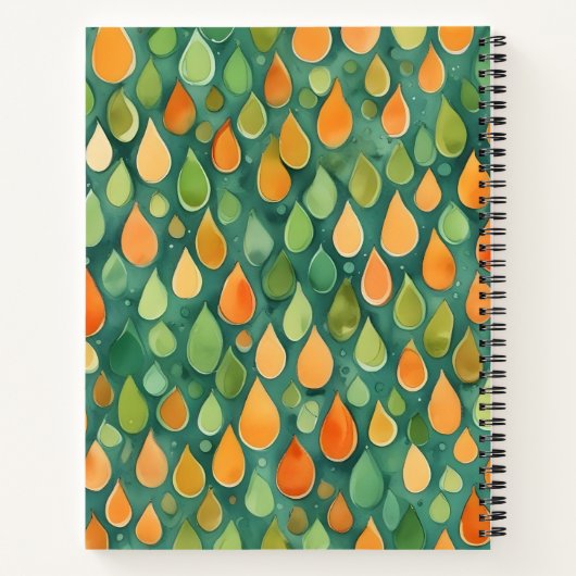 Refrescante Amanecer Notizblock (Rückseite)