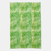 Refreshing Ferny Fronds Geschirrtuch (Vertikal)