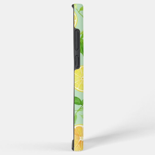 Refreshing Lemon Botanical Phone Case Samsung Galaxy Hülle (Rechte Seite)