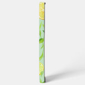Refreshing Lemon Botanical Phone Case Samsung Galaxy Hülle (Linke Seite)