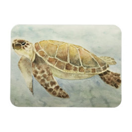 Refridgerator Magnet Sea Turtle #1