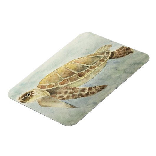 Refridgerator Magnet Sea Turtle #1 (Linke Seite)