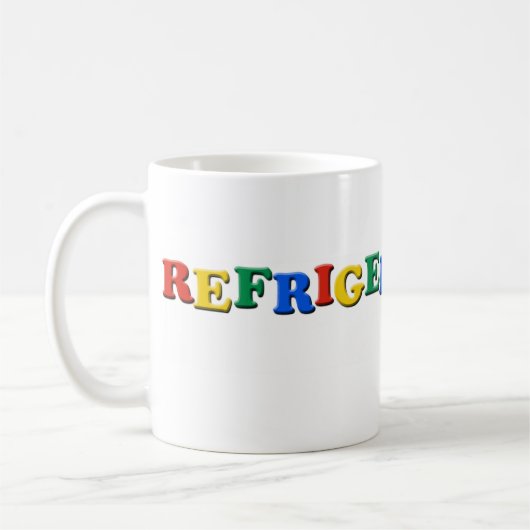 RefrigeratorArtist.com-Tasse Kaffeetasse (Links)