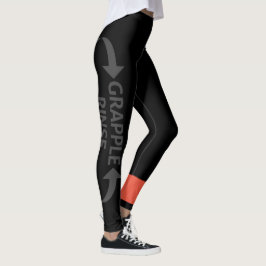 #RefugeeJitsu-Rangliste (Schwarzer Gürtel) Leggings