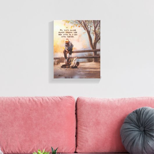 Refúgio Leinwanddruck (Insitu (Wohnzimmer))