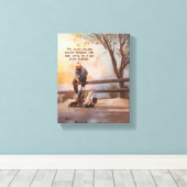 Refúgio Leinwanddruck (Insitu (Holzboden))