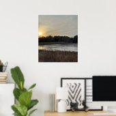 Refugium Frozen Pond Poster (Heimbüro)