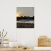Refugium Frozen Pond Poster (Küche)