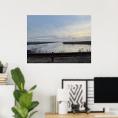 Refugium Waterscape Foto Poster (Heimbüro)