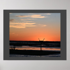 Refugium Waterscape Sunset Poster