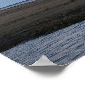 Refugium Waterscape Sunset Poster (Ecke)