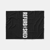 Refurbished New Knee Replacement Funny Knee Surger Fleecedecke (Vorderseite (Horizontal))