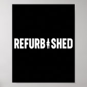 Refurbished New Knee Replacement Funny Knee Surger Poster (Vorne)