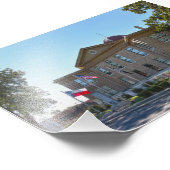 Regains Landkreis, Texas, Courthouse Fotodruck (Ecke)