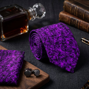 Regal Amethyst-Sprenkelung Krawatte