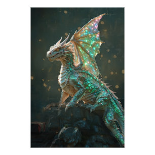 *~* Regal AP88 Fantasy Dragon Wall Art 32 Fotodruck